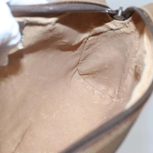 GUCCI GG Supreme Web Sherry Line Clutch Bag PVC Beige 89 01 002 Auth BA2470 - Picture 7 of 16